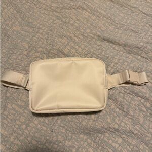 Stylish Cream Waist Bag